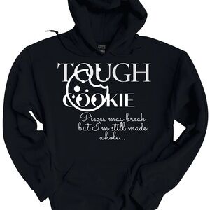 Black Tough Cookie Hoodie